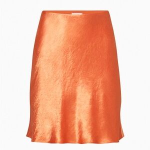 Babaton Slip Satin Mini Skirt